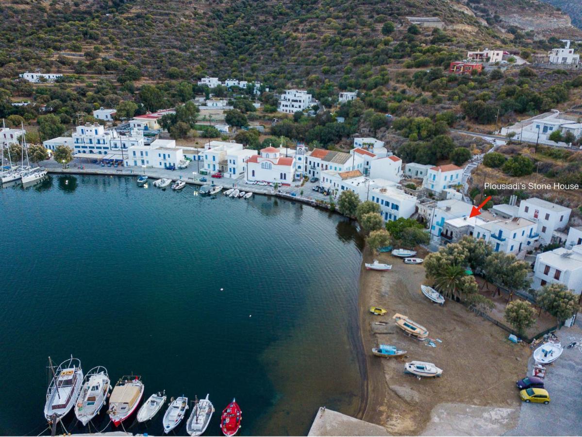 Plousiadi΄S Stone House Apartment Paloi Bagian luar foto